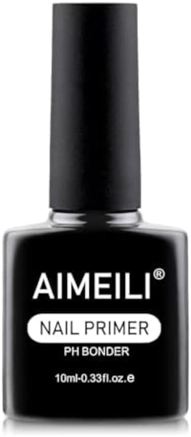 Aimeili Nail Prep Bond Primer, UV LED Gel Foundation For Acrylic Powder And Builder Nail Gel