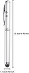 Metal Multi-Function Pen, Touch Screen Stylus, Flashlight With White Light, Infrared, Creative Christmas And Birthday Gifts (2 Black)