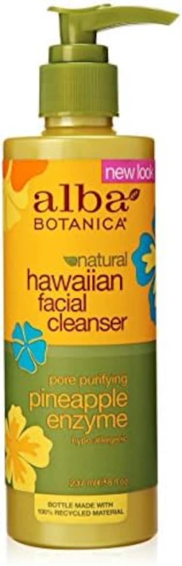 Alba Botanica Hawaiian Enzyme Face Cleanser, Pineapple, 8 Oz
