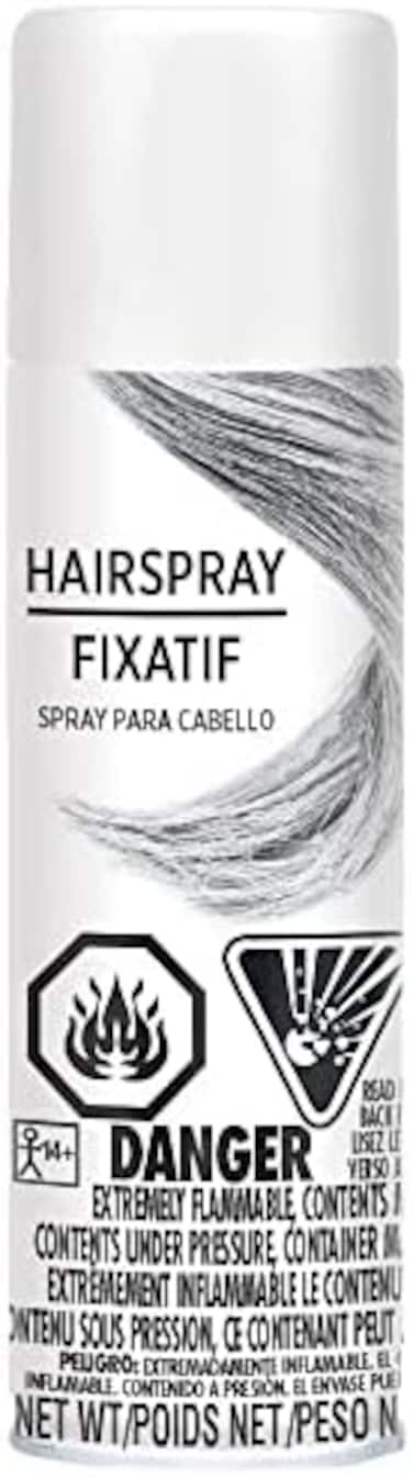 Amscan Hair Spray Party Accessory Spray, White, 3 Ounce (Pack Of 1)