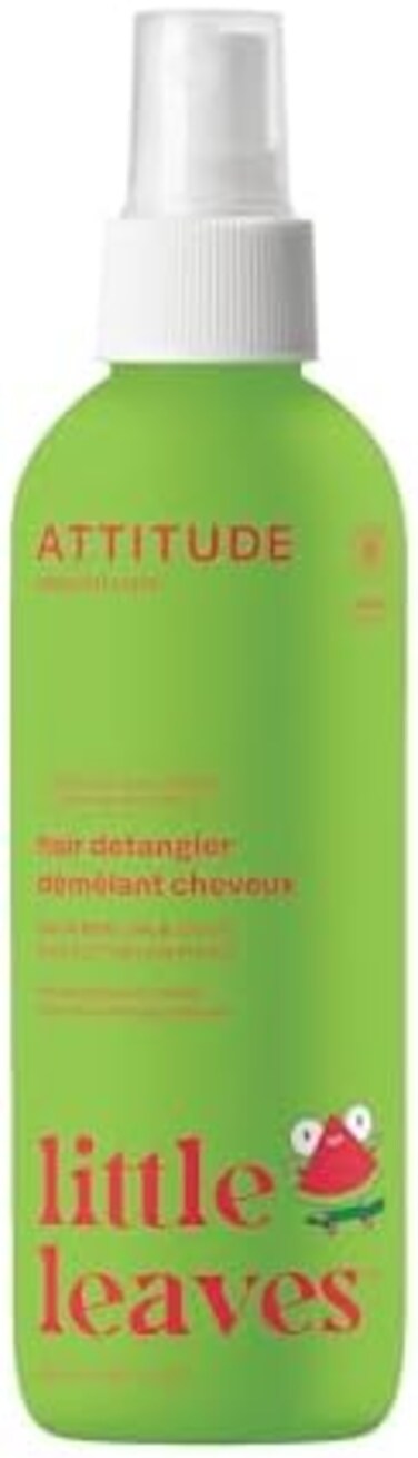 Attitude Watermelon &amp; Coconut Little Leaves Hair Detangler Spray, 240ml