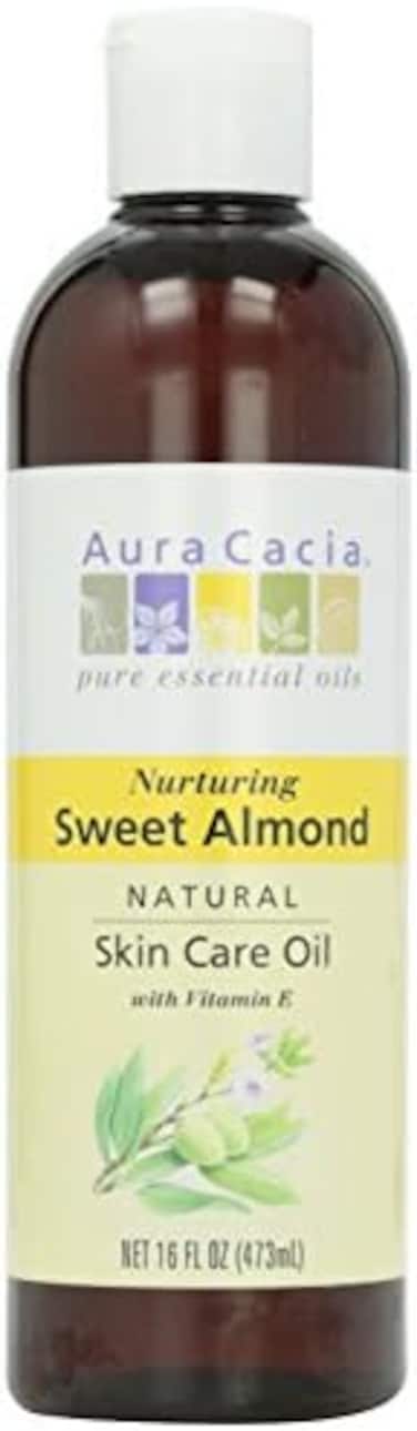 Aura Cacia Natural Sweet Almond Skin Care Oil 16 Fl Oz