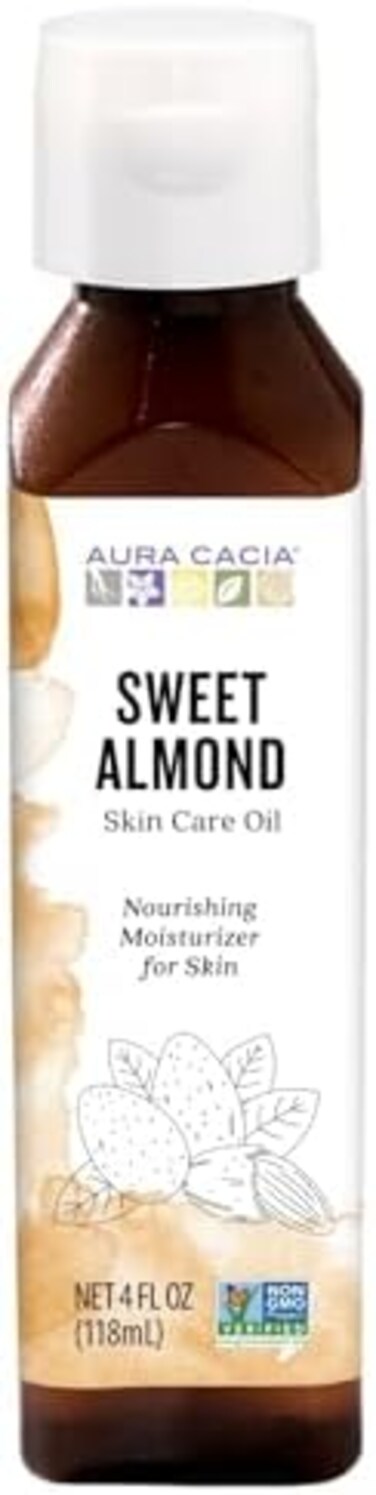 Aura Cacia Sweet Almond Skin Care Oil 4 Fl Oz
