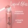 Organic Vegan Lip Gloss, 100% Natural Non-Toxic Moisturizing Ingredients, Berry Mauvelous