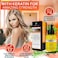 Keratin Hair Serum Oil &ndash; With Moroccan Argan Oil - Heat Protectant And Anti Frizz Control Repair Treatment For Women And Men - Straightener For All Hair Types Including Curly, Frizzy And Wavy Hair