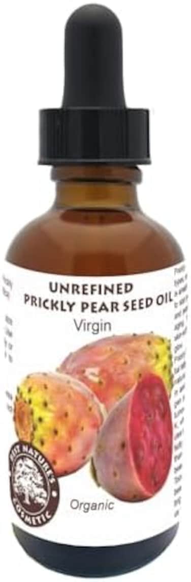 Prickly Pear Seed Oil Organic - Virgin (Cold Pressed, Unrefined) For Hydrated Skin, Glowing Mature Skin. Nature&rsquo;S Desert Secret For Radiant Skin And Hair 0.5 Oz (15ml)