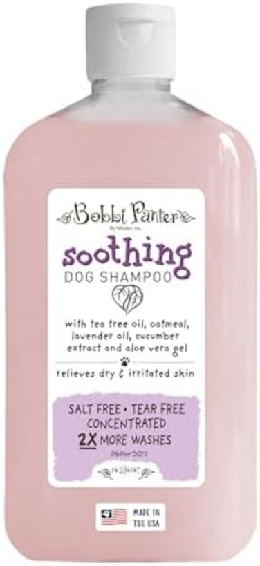 Bobbi Panter Natural Soothing Dog Shampoo, 14-Ounce
