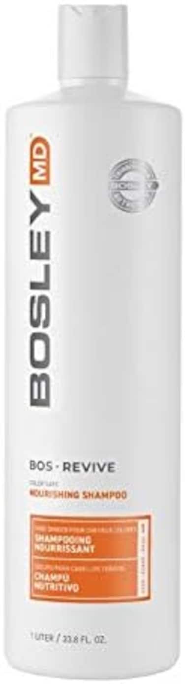 Bosley Professional Strength Bosrevive Nourishing Shampoo For Noticeably Thinning Hair (Color Safe), 33.8 Fl Oz