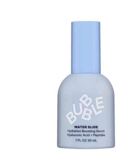 Bubble Skincare Water Slide Hyaluronic Acid Serum - Hydrating Face Serum For Skin Barrier Repair - Helps Reduce Signs Of Redness &amp; Revitalizes Dry Skin - Suitable For All Skin Types (30ml)
