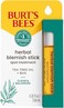 Burt's Bees Herbal Blemish Stick, 0.26 Fl Oz (Pack Of 2), Tea Tree Oil Infused, Soothing, Exfoliating, Cleansing, Unisex