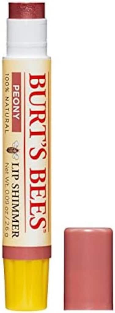 Burt's Bees 100% Natural Lip Shimmer, Peony, 2.6G