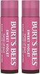 Burt's Bees Lip Tint Balm Stocking Stuffers Gifts, Long Lasting 2 In 1 Duo Tinted Balm Formula, Color Infused With Hydrating Shea Butter For A Natural Looking Buildable Finish, Sweet Violet (2-Pack)