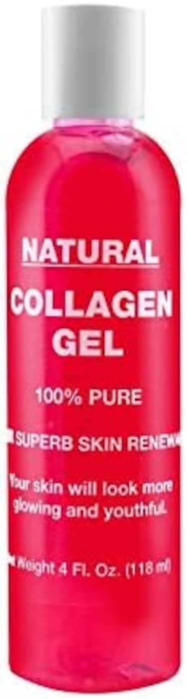 Natural Facial Collagen Gel (118ml) - Organic Face Mask Beauty Care For Women - Hydrating And Moisturizing Pure Dermal Collagen For Dry Or Rough Skin - Get Healthier Younger Looking Skin (1 Pack)