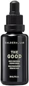 كالديرا + لاب ذا جود، مصل ترطيب الوجه العضوي للرجال للبشرة الجافة والحساسة والعادية - زيت وجه نباتي وطبيعي ومضاد للأكسدة للعناية بالبشرة