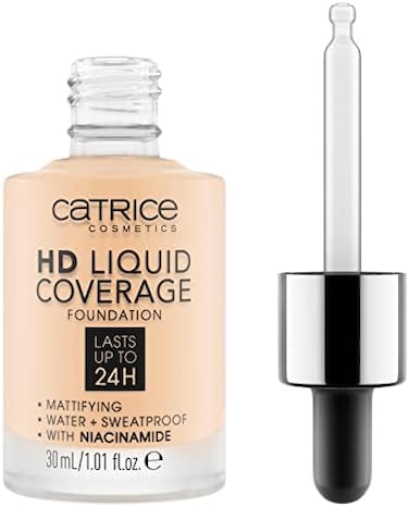 Hd Liquid Coverage Foundation, 002 Porcelain Beige, 130ml