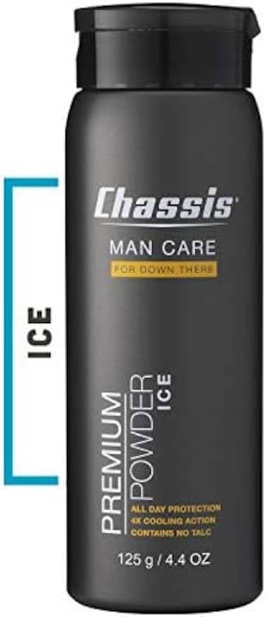 Premium Ice Body Powder For Men - With Extra Cooling Sensation And Fresh Scent