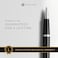 Cross Bailey Light Polished Black Resin Rollerball Pen