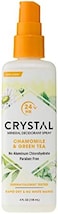 Crystal Essence Mineral Deodorant Spray, Chamomile &amp; Green Tea 4 Oz (Pack Of 12)