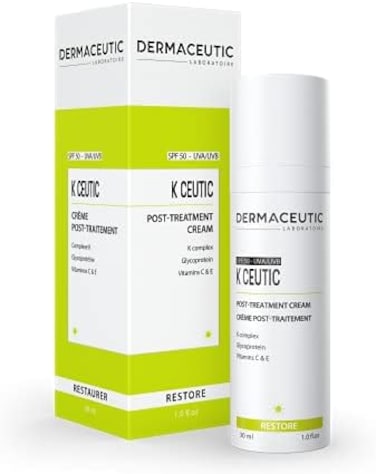 Dermaceutic K Ceutic Post Treatment Cream (Spf 50, 1.0Fl.Oz)