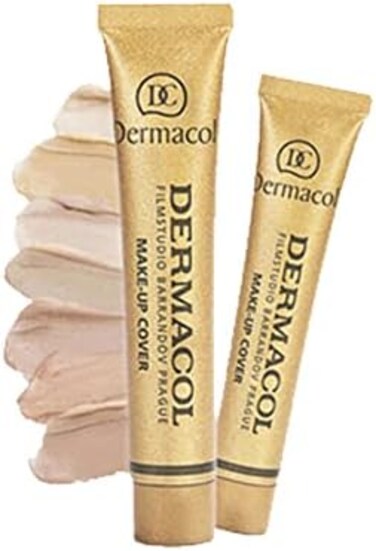 غطاء مكياج، مقاوم للماء ولا يسبب الحساسية لجميع أنواع البشرة، رقم 218