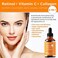 ريتينول فيتامين سي كولاجين، مصل مضاد للشيخوخة فائق الشحن للوجه، جودة صيدلانية، يساعد على تنعيم الخطوط الدقيقة والتجاعيد وممتلئها ويفتح البشرة الأصغر سنًا، 2 أونصة سائلة / 60 مل