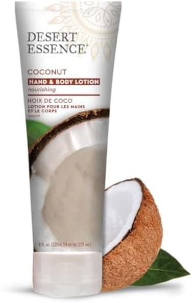 Desert Essence Organic Coconut Hand And Body Lotion 237ml
