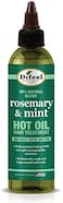 Difeel Hot Oil Hair Treatment With Natural Rosemary, Mint &amp; Biotin 8 Oz - Nourishing Treatment And Growth For Dry And Damaged Hair