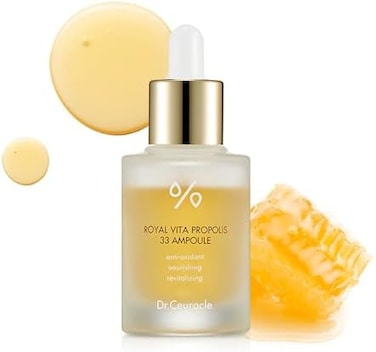 Honey Nourishing Essence?Royal Vita Propolis 33 Ampoule?Korean Skin Care Contains Royal Jelly Extract, Panthenol?Effective Vitamin Serum Strengthen The Skin Moisturizing, Soothing?