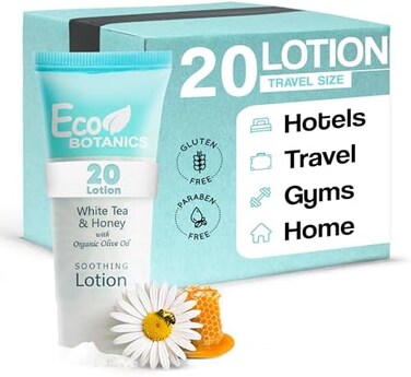 Amenities Travel-Size Hotel Lotion .85 Oz. (Case Of 20)