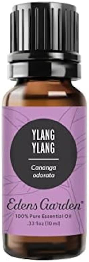 زيت يلانج يلانج العطري من Edens Garden، درجة علاجية نقية 100% (زيت عطري معطر طبيعي/مثلي غير مخفف) 10 مل
