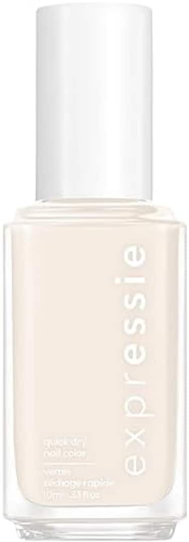 Expressie Quick Dry Nail Polish, 8 Free Vegan, Sk8 With Destiny, White, Daily Grind, 0.33 Ounce, 0.33 Fl Oz (Pack Of 1)