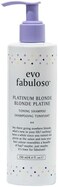 Evo Fabuloso - Platinum Blonde Toning Shampoo - Refreshes And Revives Colored Hair - Purple Shampoo To Extended Life Of Color - Treated Blonde Hair - 250ml / 8.4Oz