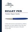 Fisher Space Pen Bullet In Blueberry Lacquer Finish