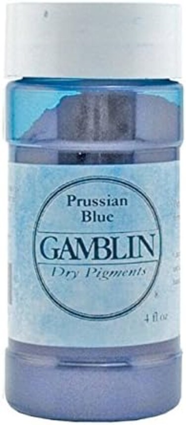 Gamblin Dry Pigment 4 Oz Prussian Blue