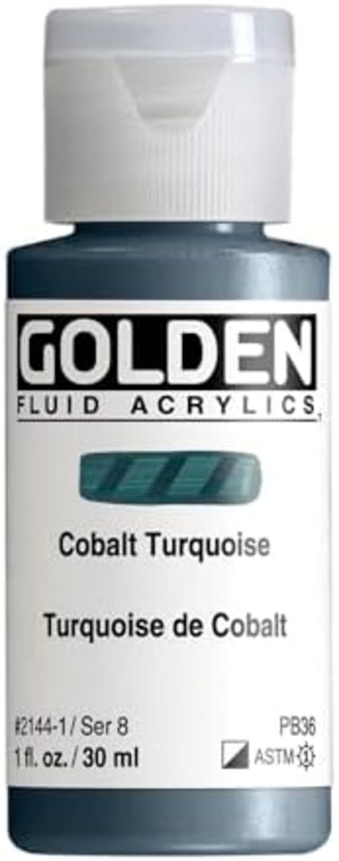 Fluid Acr Cobalt Turquois 1Oz