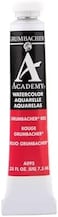 Grumbacher Acad W/C Grum Red 7.5ml