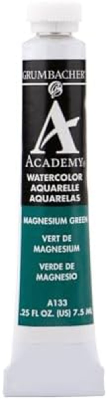 Academy Watercolor, 7.5ml Tube, Magnesium Green