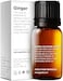 Ginger Oil For Hair Growth - 100% Pure Natural Ginger Essential Oil For Massage Oil - Ginger Oil For Hair Growth, Skin &amp; Diffuser (10ml)