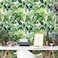 Haokhome Tropical Wallpaper Peel And Stick Palm Leaves Removable Stick On Home Decor 17.7In X 118In