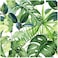 Haokhome Tropical Wallpaper Peel And Stick Palm Leaves Removable Stick On Home Decor 17.7In X 118In