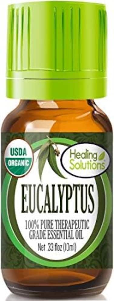 Oils - 0.33 Oz Eucalyptus Essential Oil Organic, Pure, Undiluted Eucalyptus Oil For Hair Diffuser Skin - 10ml
