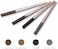 2 Pack Of Eyebrow Pencil, Waterproof Eyebrow Makeup With Dual Ends, Professional Brow Kit With Eyebrow Brush, Black