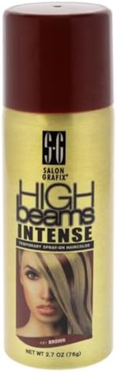 رذاذ مؤقت مكثف من هاي بيمز على لون الشعر، بني، 2.7 أونصة