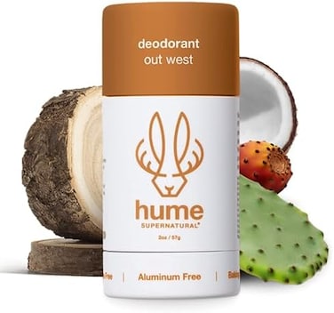 Aluminum Free Deodorant For Women &amp; Men - Safe For Sensitive Skin - Probiotic, Plant-Based, Baking Soda Free, Aloe, &amp; Cactus Flower, Anti Sweat, Stain &amp; Odor - Out West, 1-Pack