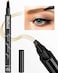 Microblading Eyebrow Pen - Eyebrow Tattoo Pen By, Creates Natural Looking Eyebrows Effortlessly And Stays On All Day, Dark Brown