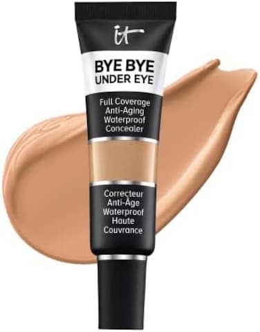 It Cosmetics 0.4 Oz Bye Bye Under Eye Full Coverage Anti-Aging Waterproof Concealer (32 Tan Bronze)