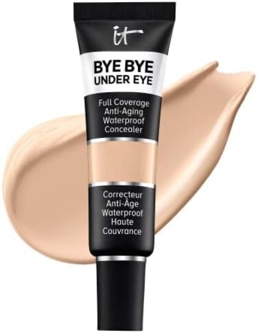 It Cosmetics Bye Bye Under Eye, 11.5 Light Beige (C) - Full-Coverage, Anti-Aging, Waterproof Concealer - Improves The Appearance Of Dark Circles, Wrinkles &amp; Imperfections - 0.4 Fl Oz