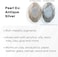 Jacquard Pearl Ex 3 Gm Antique Silver