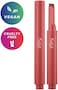 Kaja Lip Gloss - Heart Melter, High-Shine, Glossy Finish, Soft Rosy Mauve, Moisturize, 03 Crazy 4U, 0.04 Oz