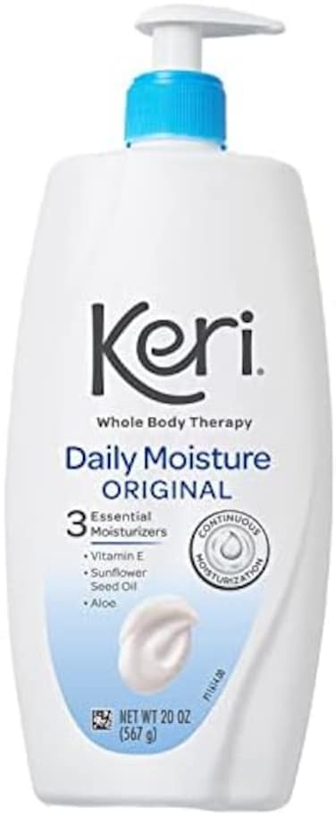 Whole Body Therapy Original, Continuous Moisturization, 3 Essential Moisturizers (Vitamin E, Aloe And Sunflower Seed Oil), 20 Oz